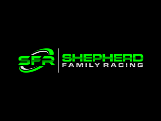 SFR - Shepherd Family Racing logo design by GassPoll