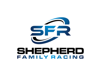 SFR - Shepherd Family Racing logo design by GassPoll