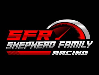 SFR - Shepherd Family Racing logo design by Suvendu