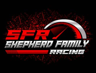 SFR - Shepherd Family Racing logo design by Suvendu