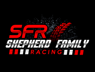 SFR - Shepherd Family Racing logo design by Suvendu