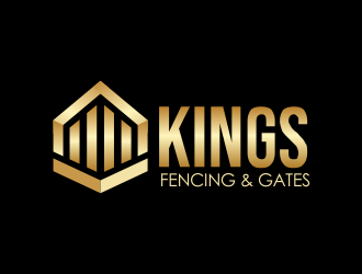 KINGS FENCING & GATES logo design by gcreatives