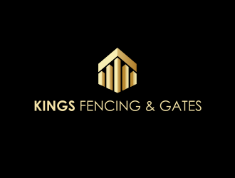 KINGS FENCING & GATES logo design by gcreatives