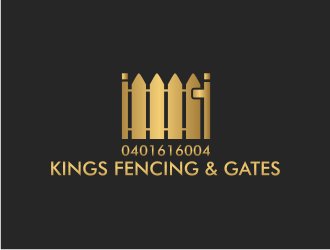 KINGS FENCING & GATES logo design by nurul_rizkon