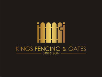 KINGS FENCING & GATES logo design by ora_creative