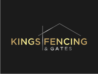 KINGS FENCING & GATES logo design by Artomoro