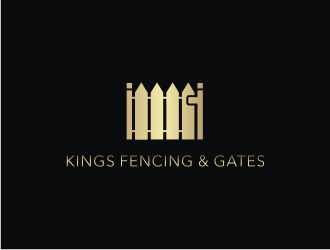 KINGS FENCING & GATES logo design by narnia