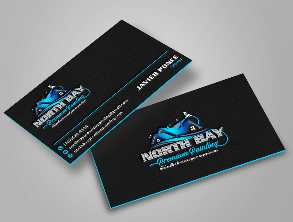 North Bay Premium Painting logo design by Niqnish