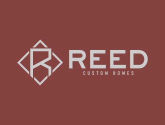 Reed Custom Homes logo design by jonggol