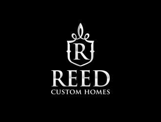 Reed Custom Homes logo design by M J