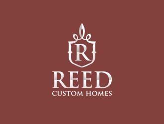 Reed Custom Homes logo design by M J