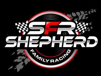 SFR - Shepherd Family Racing logo design by ingepro