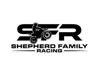 SFR - Shepherd Family Racing logo design by rosy313