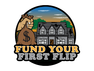 FUND YOUR FIRST FLIP logo design by nona