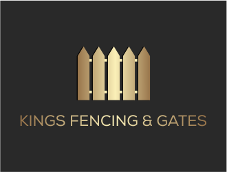 KINGS FENCING & GATES logo design by cintoko