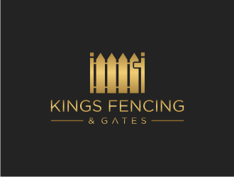 KINGS FENCING & GATES logo design by KQ5