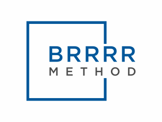 BRRRR Method logo design by ozenkgraphic