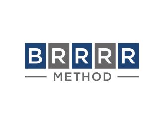 BRRRR Method logo design by GassPoll