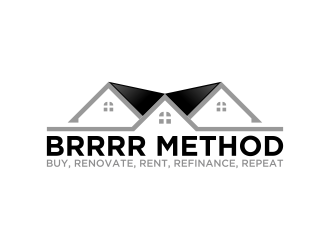 BRRRR Method logo design by tukang ngopi