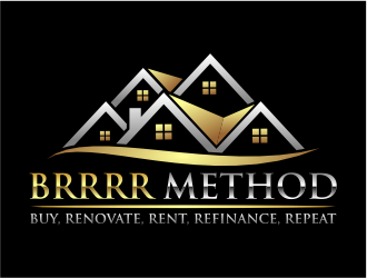 BRRRR Method logo design by cintoko