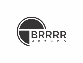 BRRRR Method logo design by santrie