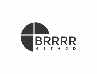 BRRRR Method logo design by santrie