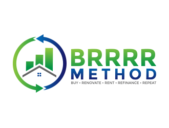 BRRRR Method logo design by scriotx