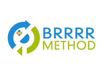 BRRRR Method logo design by Vincent Leoncito