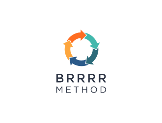 BRRRR Method logo design by Susanti