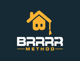 BRRRR Method logo design by GETT