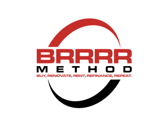 BRRRR Method logo design by Nurmalia