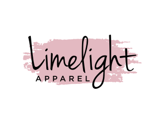 Limelight Apparel logo design by puthreeone