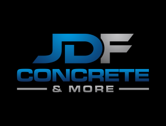 JDF Concrete & More logo design by p0peye