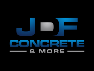 JDF Concrete & More logo design by p0peye