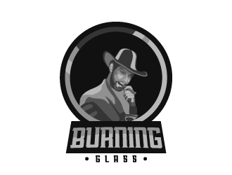 Burning Glass logo design by Pram
