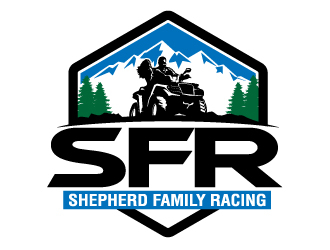 SFR - Shepherd Family Racing logo design by jaize