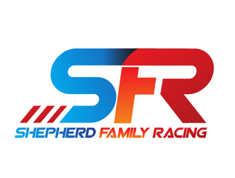 SFR - Shepherd Family Racing logo design by creativemind01