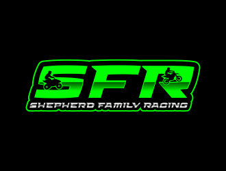 SFR - Shepherd Family Racing logo design by done