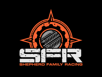 SFR - Shepherd Family Racing logo design by ekitessar