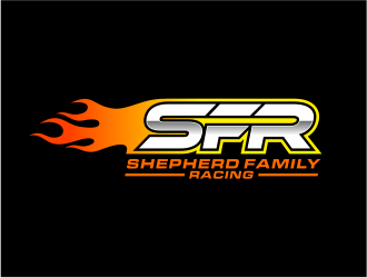 SFR - Shepherd Family Racing logo design by mutafailan