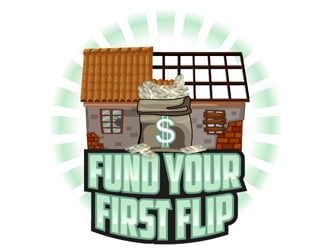 FUND YOUR FIRST FLIP logo design by Roma