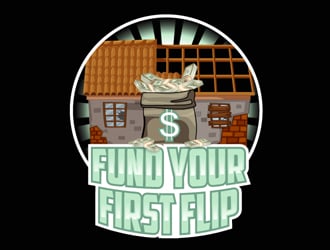 FUND YOUR FIRST FLIP logo design by Roma