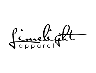 Limelight Apparel logo design by menanagan