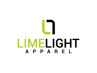 Limelight Apparel logo design by jaize