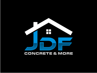 JDF Concrete & More logo design by asyqh