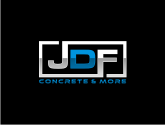 JDF Concrete & More logo design by asyqh