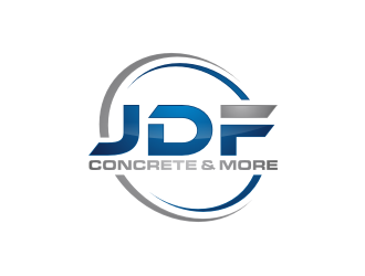 JDF Concrete & More logo design by muda_belia