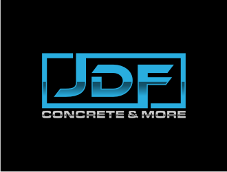 JDF Concrete & More logo design by johana