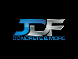 JDF Concrete & More logo design by josephira