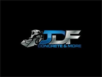 JDF Concrete & More logo design by josephira